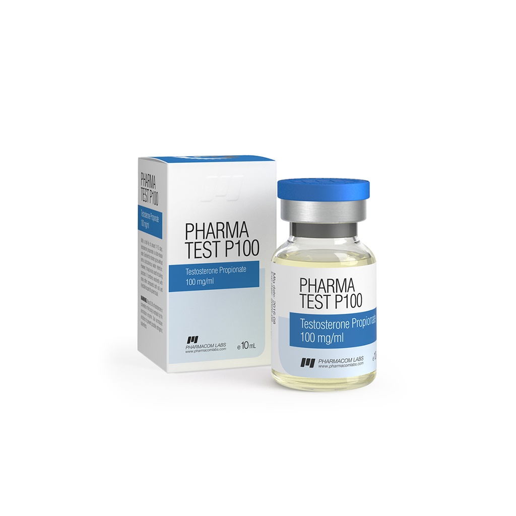 [001030006] PHARMA TEST P 100  - Testosterone Propionate - 100 MG/ML - 10 ML VIAL - Pharmacom LABS