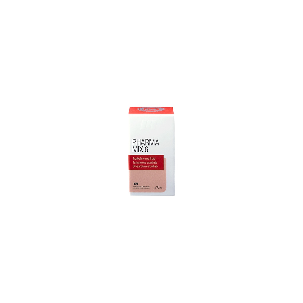 [001030060] PHARMA MIX 6 500  - MIX OF DR. E. Test E. Tren E - 500 MG/ML - 10 ML VIAL - Pharmacom LABS