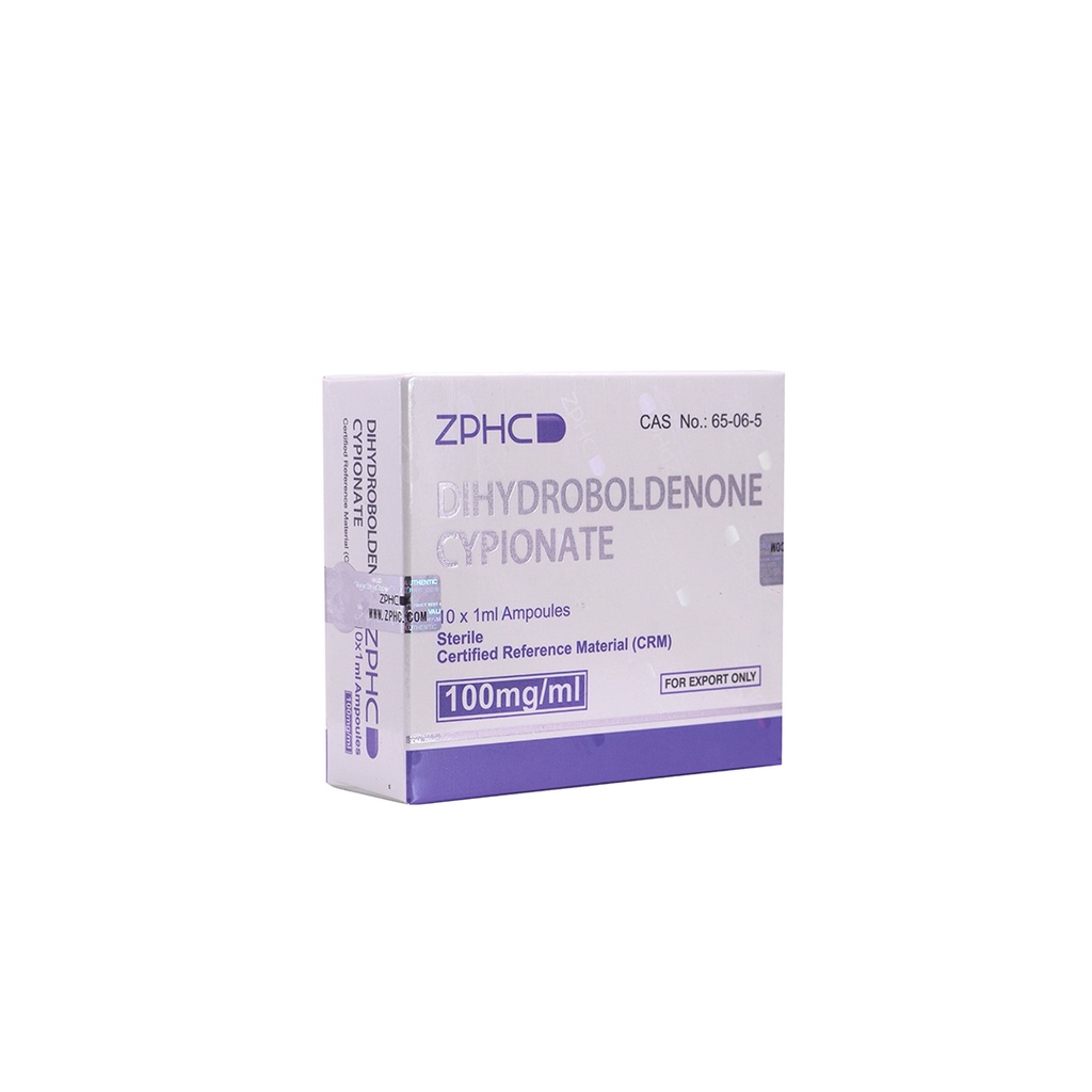 [002010038] Dihydroboldenone cypionate  - 100 MG/ML - 10 X 1 ML AMPULE - ZPHC PHARMA