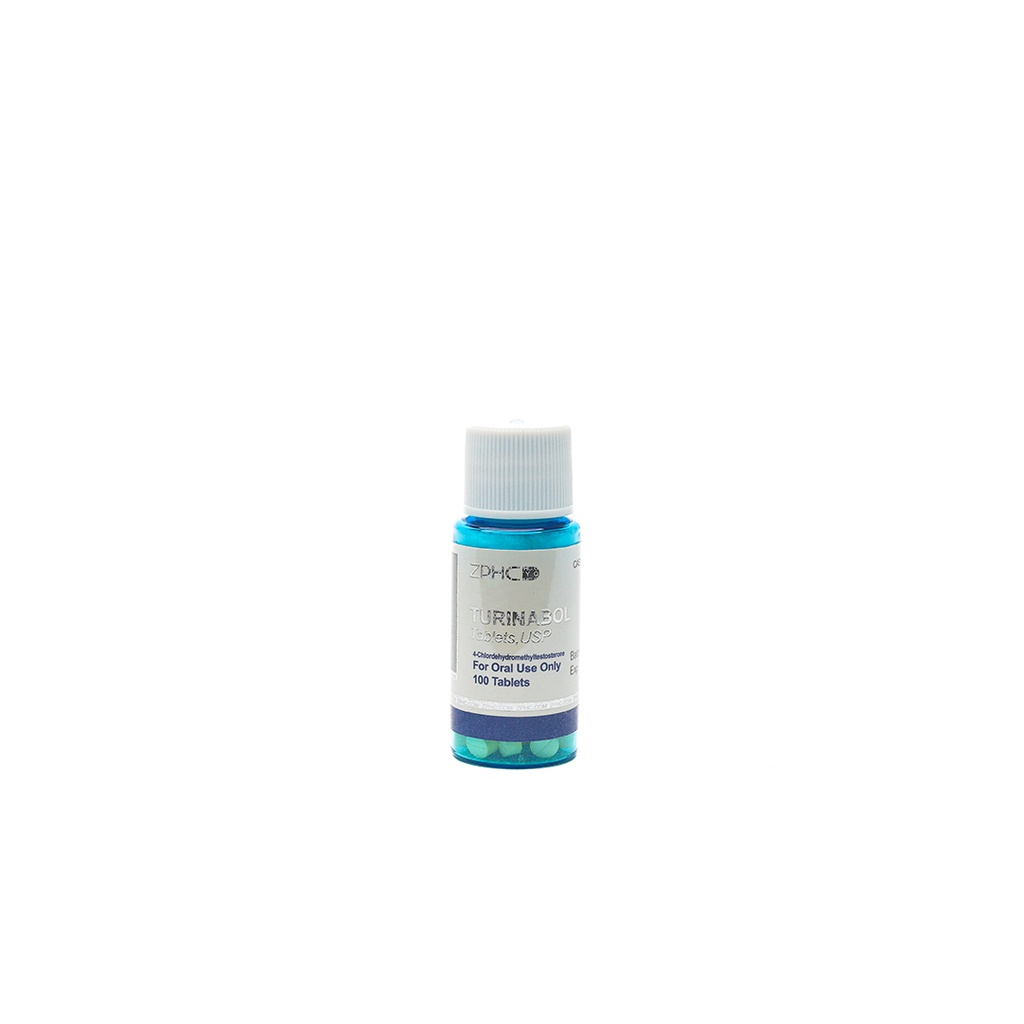 [002140041] TURINABOL 10 - Chlorodehydromethyteststerone - 10 MG / pill  - 100 Tablets Bottle - ZPHC PHARMA