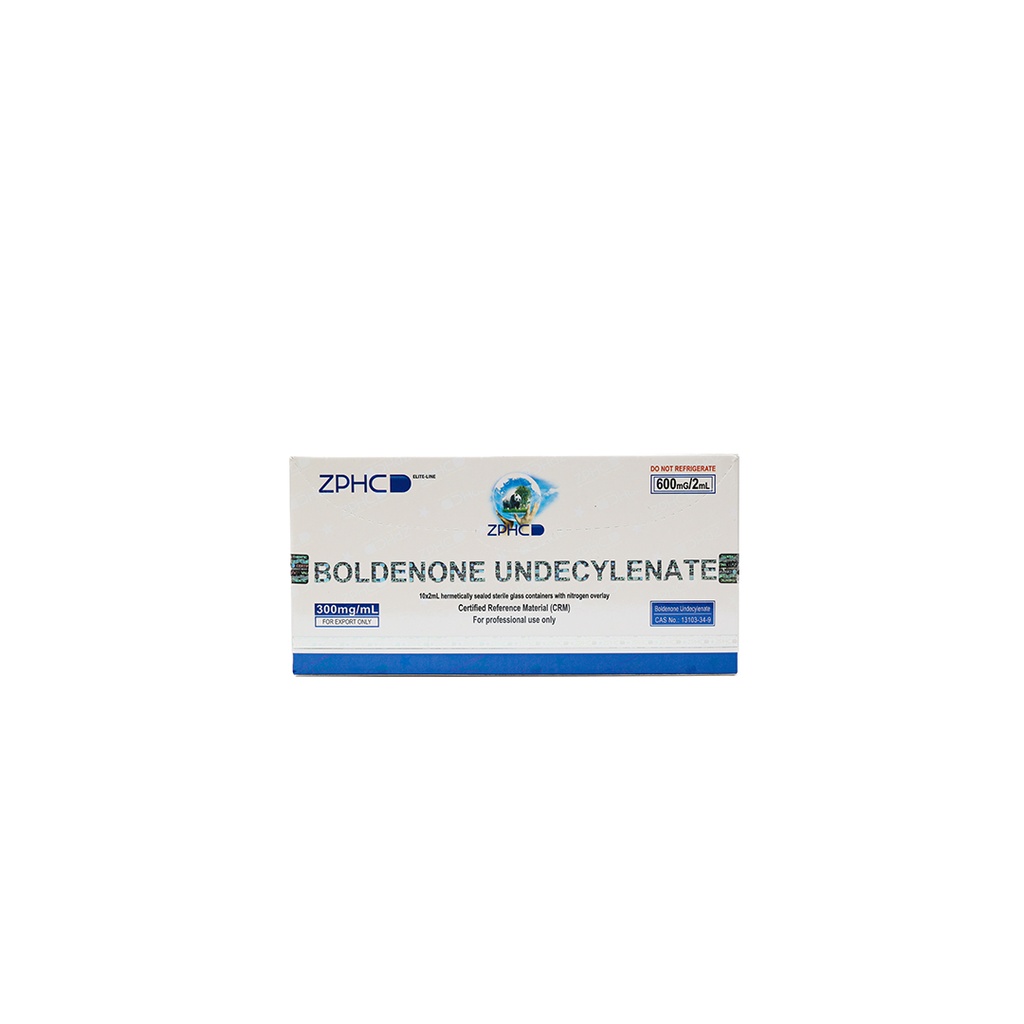 [002020078] Boldenone Undecylenate  - 300 MG/ML - 10 X 2 ML AMPULE - ZPHC PHARMA