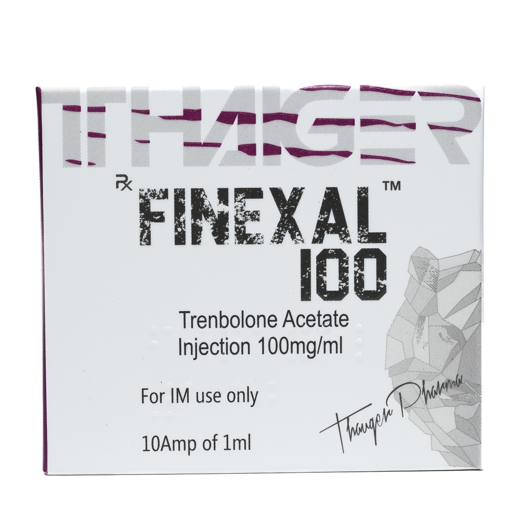 [003010007] Finexal-100 - Trenbolone Acetate - 100 MG/ML - 10 X 1 ML AMPULE - Thaiger Pharma