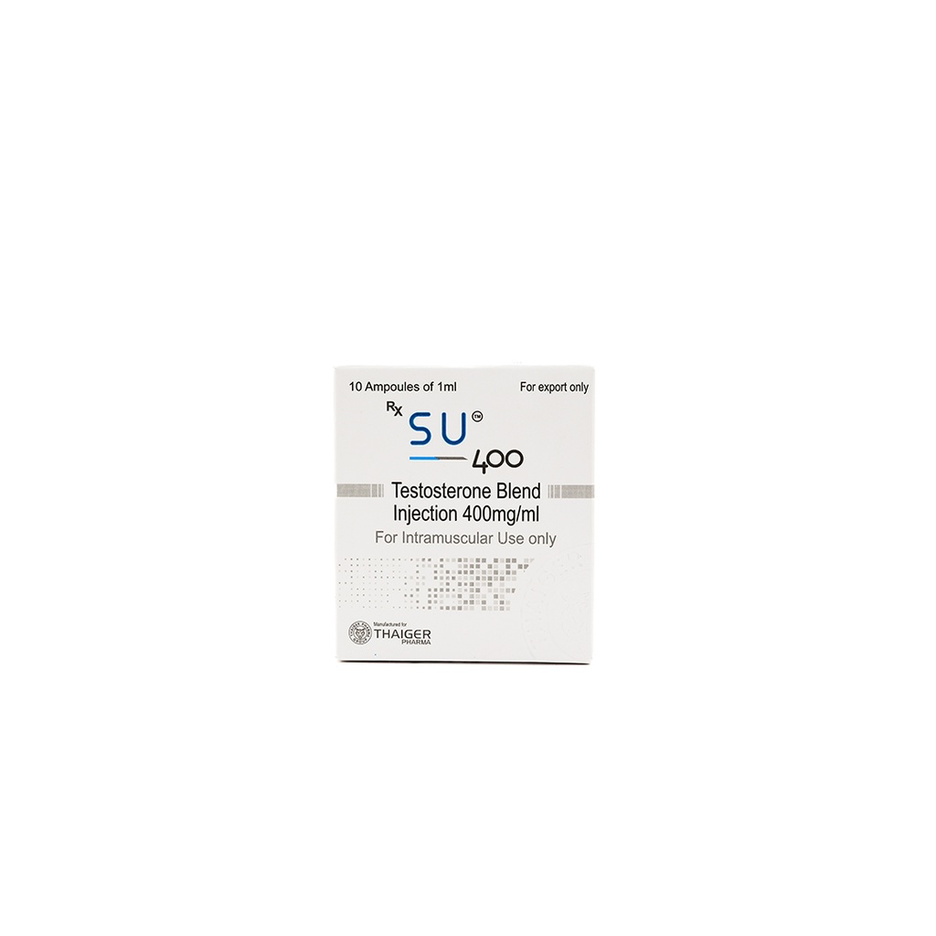 [003010020] Su-400  - Blend of 6 Testosterones - 400 MG/ML - 10 X 1 ML AMPULE - Thaiger Pharma