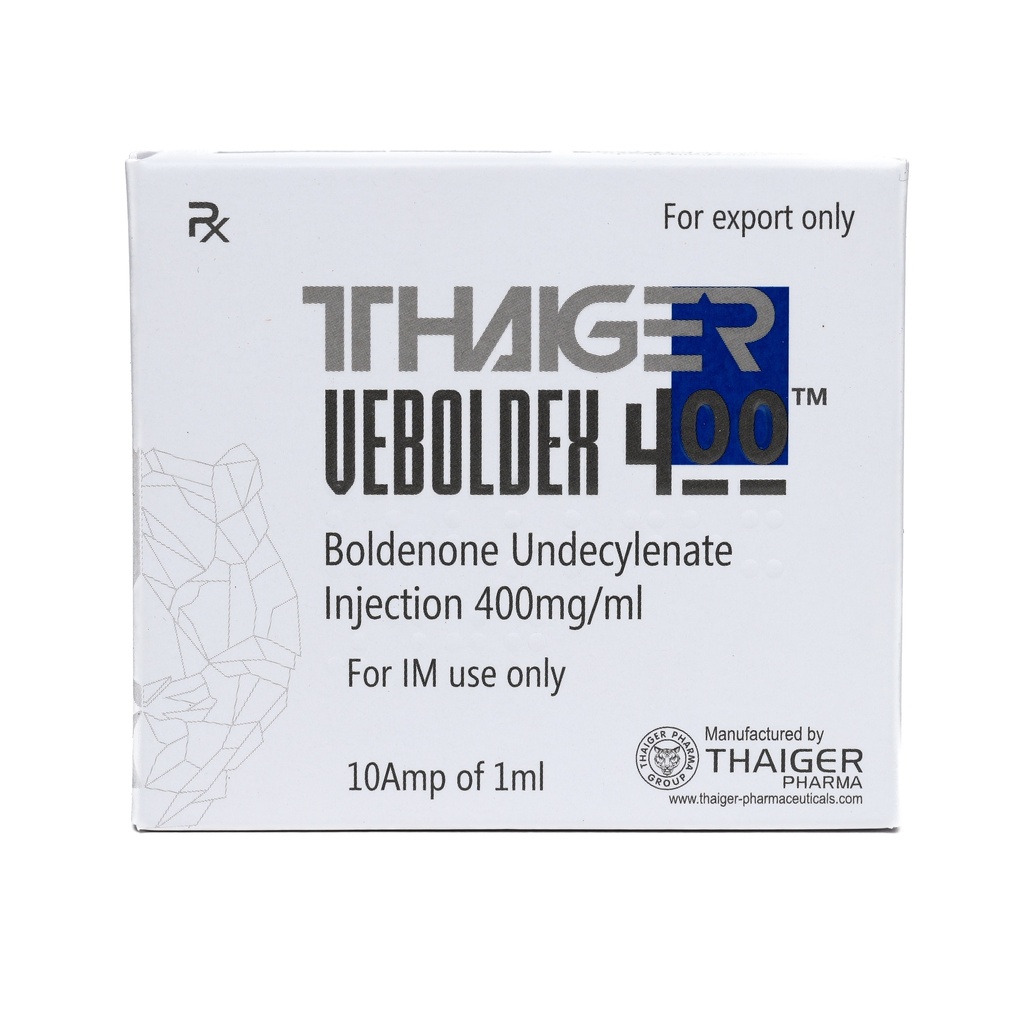 [003010022] Veboldex-400  - Boldenone Undecylenate - 400 MG/ML - 10 X 1 ML AMPULE - Thaiger Pharma