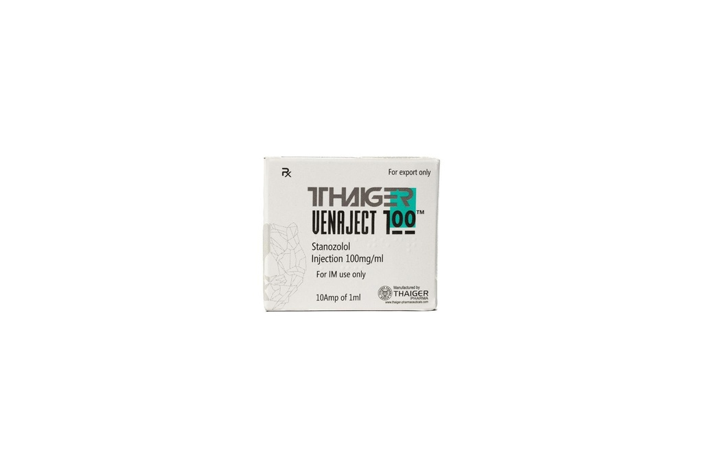 [003010024] Venaject-100  - Stanozolol - 100 MG/ML - 10 X 1 ML AMPULE - Thaiger Pharma