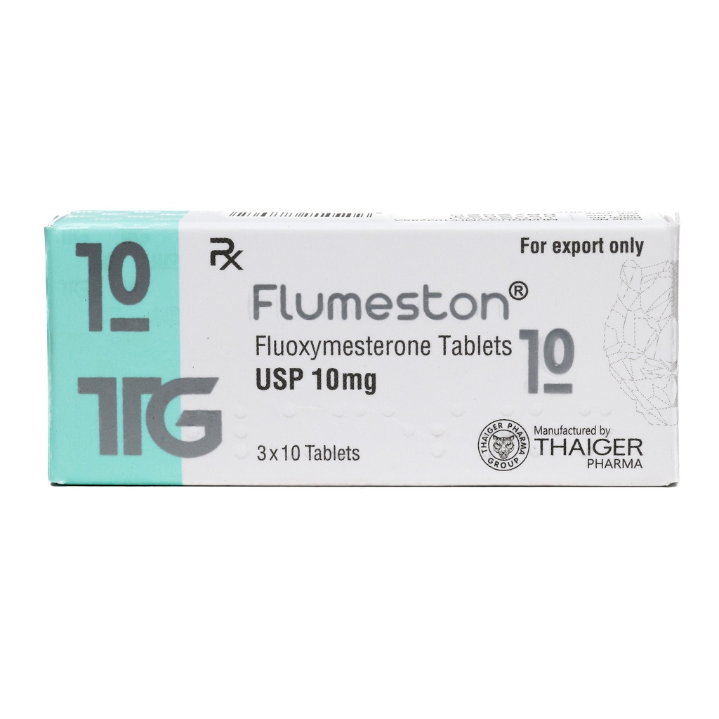 [003140028] Flumeston  - Fluoxymesterone - 30 Tablets Blisters Box  - Thaiger Pharma