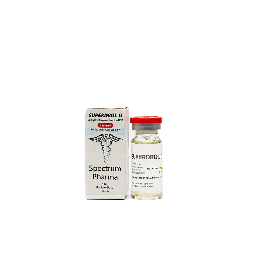 [004030017] SUPERDROL Oil base 50  - Methasterone  Methyldrostanolone - 50 MG/ML - 10 ML VIAL - Spectrum PHARMA