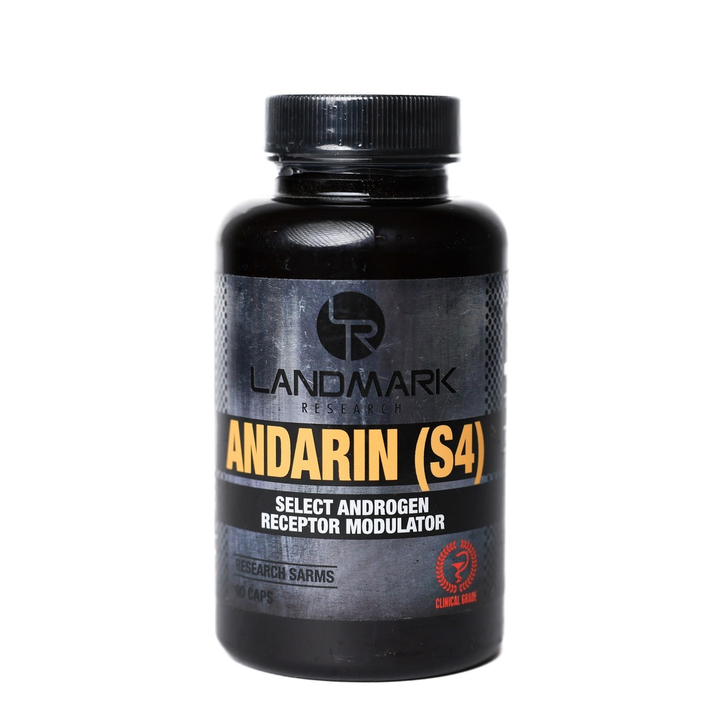 [010140004] Andarin s4 - Sarm s4 - 50 MG / pill - 90 CAPSULES Bottle - LANDMARK RESEARCH