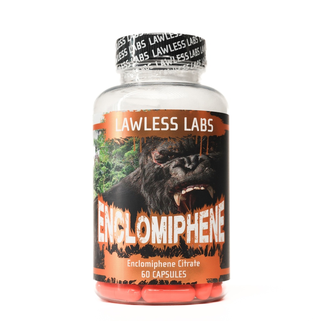 [015140034] Enclomiphene - Citrate - 12.5 MG / Bottle - 60 CAPSULES Bottle - LAWLESS LABS