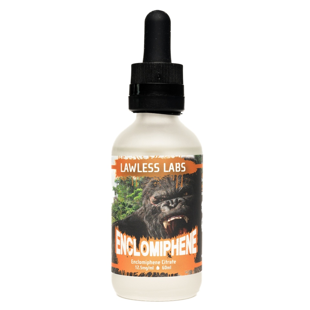 [015160035] Enclomiphene  - Citrate liquid - 12.5 MG / Bottle - 60 ML BOTTLE - LAWLESS LABS