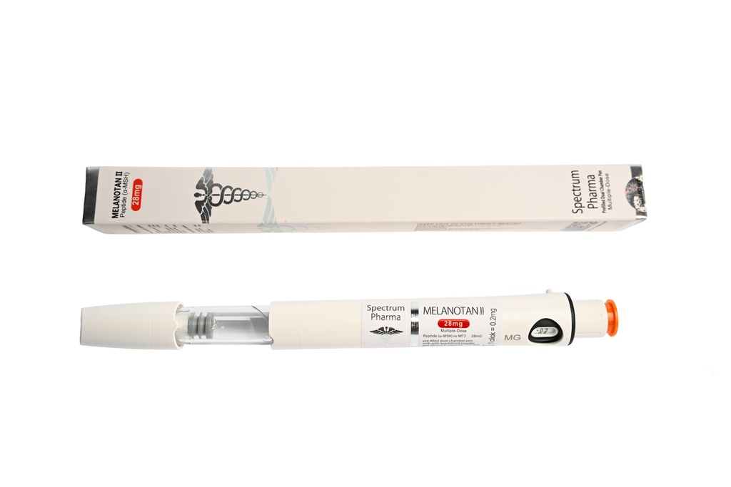 [004070055] Melanotan 2  - MT2 Pen (2-8 C) - 28 MG / Pen - 3 ML PEN - Spectrum PHARMA