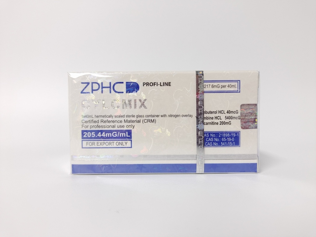 CLENBUTEROL 40mcg  & YOHMBINE 5400mcg