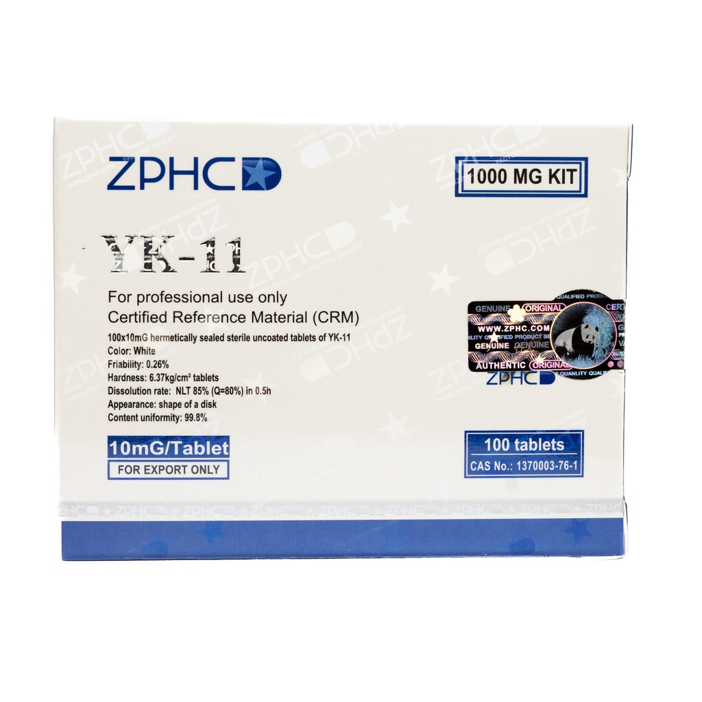 [002140187]  Myostatin - YK 11 Myostatin - 10 MG / pill  - 100 Tablets Blisters Box  - ZPHC PHARMA