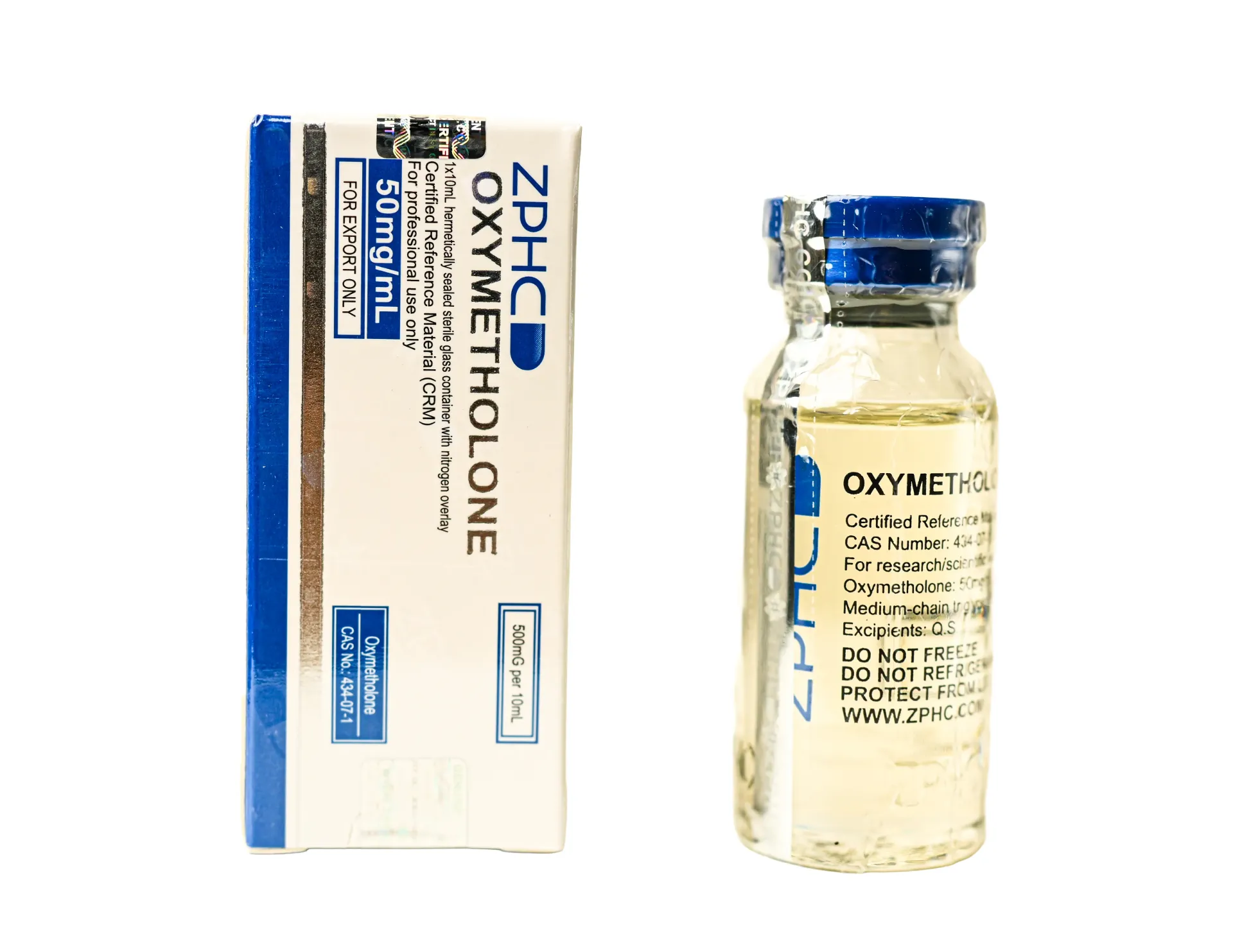 [002030180] OXYMETHOLONE oil - 50MG/ML - 10 ML VIAL - ZPHC PHARMA